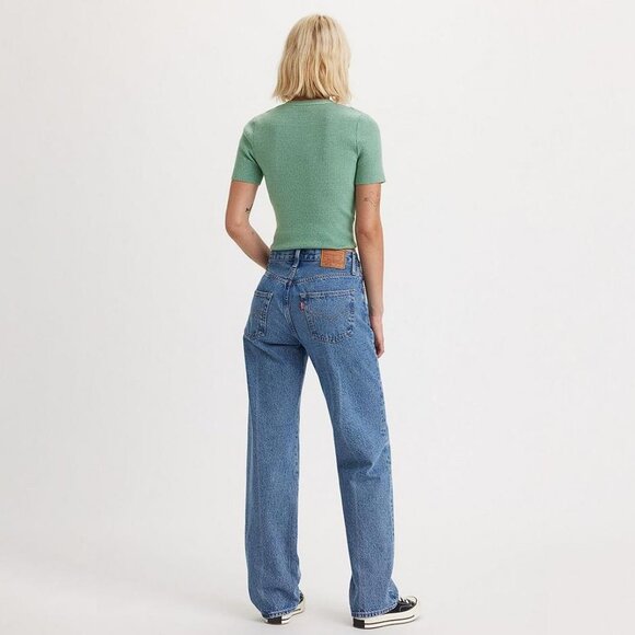 LEVI'S Women's 501 Jeans Size 28X30 in medium wash - Picture 3 of 14